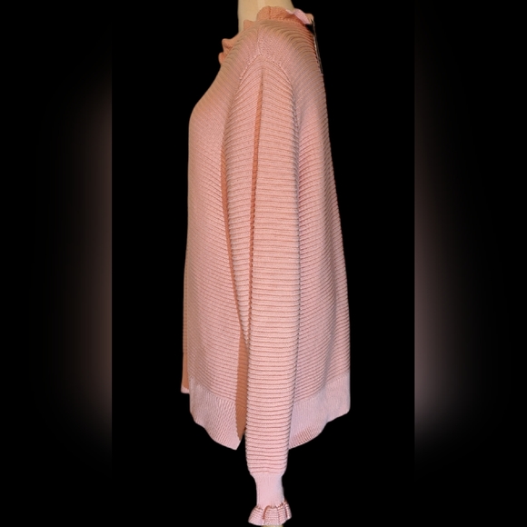 NWT Crown & Ivy size XL pink sweater - Picture 4 of 7